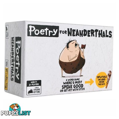 Poetry for Neanderthals Card Game - Exploding Kittens LLC - Tabletop Card Game GTIN/EAN/UPC: 852131006303