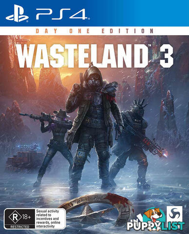 Wasteland 3 Day One Edition (PS4) - Deep Silver - PS4 Software GTIN/EAN/UPC: 4020628733391