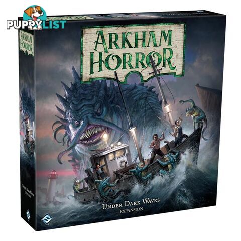 Arkham Horror: Under Dark Waves Expansion Board Game - Fantasy Flight Games - Tabletop Board Game GTIN/EAN/UPC: 841333111434