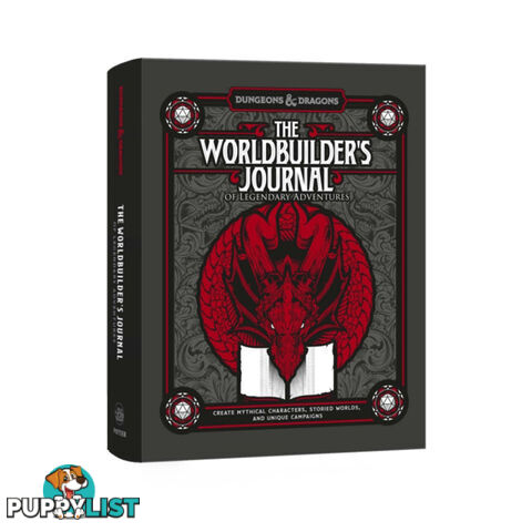 Dungeons & Dragons: The Worldbuilder's Journal of Legendary Adventures - Wizards of the Coast - Tabletop Accessory GTIN/EAN/UPC: 9781984824639