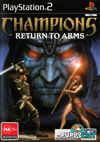 Champions Return to Arms [Pre-Owned] (PS2) - Sony Interactive Entertainment - Retro PS2 Software GTIN/EAN/UPC: 3307210189615