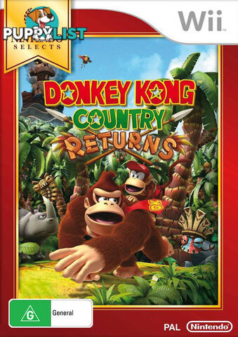 Donkey Kong Country Returns [Pre-Owned] (Wii) - Nintendo - P/O Wii Software GTIN/EAN/UPC: 045496902001