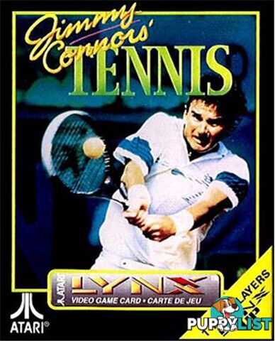 Jimmy Connor's Tennis (Atari Lynx) - Atari - Retro Lynx Software GTIN/EAN/UPC: 077000400031