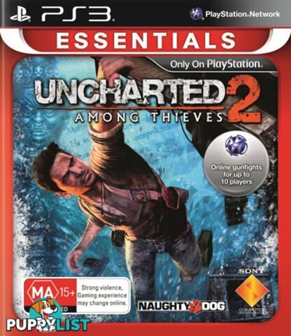 Uncharted 2: Among Thieves [Pre-Owned] (PS3) - Sony Interactive Entertainment - Retro P/O PS3 Software GTIN/EAN/UPC: 711719195368