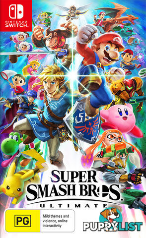 Super Smash Bros. Ultimate (Switch) - Nintendo - Switch Software GTIN/EAN/UPC: 9318113986595