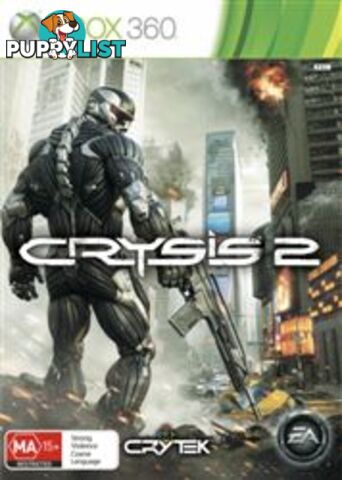 Crysis 2 [Pre-Owned] (Xbox 360) - Electronic Arts - P/O Xbox 360 Software GTIN/EAN/UPC: 5030941092432