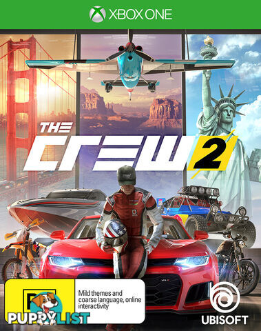 The Crew 2 (Xbox One) - Ubisoft XB1CREW2 - Xbox One Software GTIN/EAN/UPC: 3307216024835