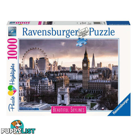 Ravensburger Beautiful Skylines London 1000 Piece Jigsaw Puzzle - Ravensburger - Tabletop Jigsaw Puzzle GTIN/EAN/UPC: 4005556140855