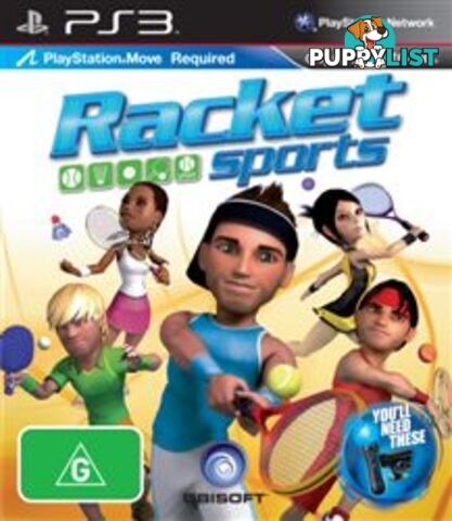 Racket Sports [Pre-Owned] (PS3) - Ubisoft - Retro P/O PS3 Software GTIN/EAN/UPC: 3307217935246