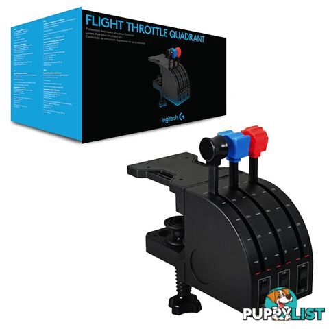 Logitech G Flight Throttle Quadrant - Logitech PZ45 - Flight Simulation GTIN/EAN/UPC: 097855127976