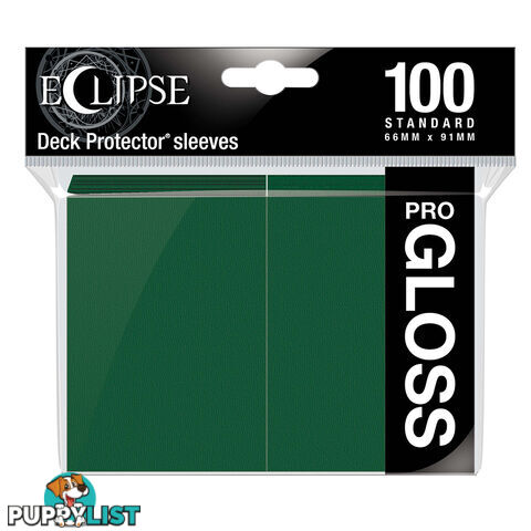 Ultra Pro Eclipse Gloss Deck Protectors 100 Pack (Forest Green) - Ultra Pro - Tabletop Trading Cards Accessory GTIN/EAN/UPC: 074427156053