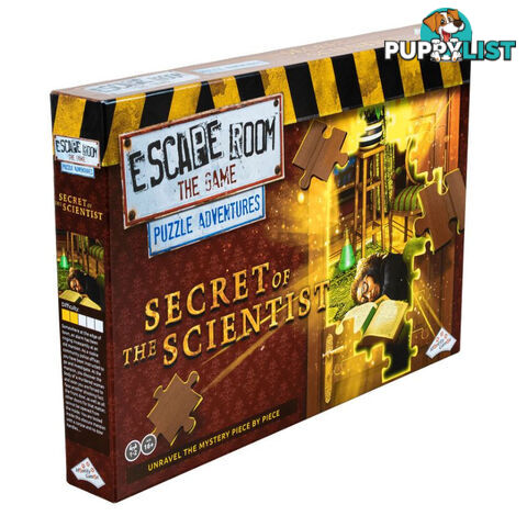 Escape Room The Game Puzzle Adventures Secret of the Scientist Board Game - Identity Games - Tabletop Board Game GTIN/EAN/UPC: 9339111010792