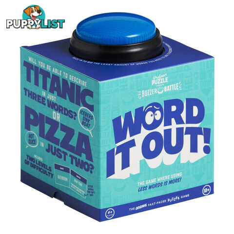 Professor Puzzle Buzzer Battle: Word It Out Card Game - Professor Puzzle - Tabletop Card Game GTIN/EAN/UPC: 5056297205975