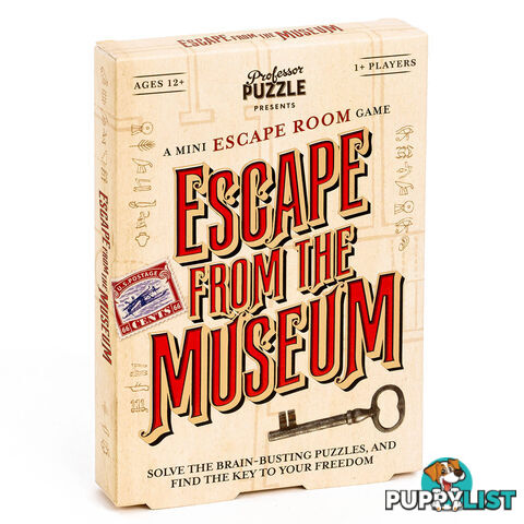 Escape from the Museum Card Game - Professor Puzzle - Tabletop Card Game GTIN/EAN/UPC: 5056297212928