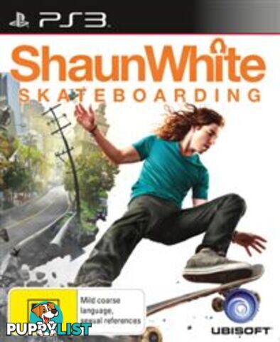 Shaun White Skateboarding [Pre-Owned] (Xbox 360) - Ubisoft - P/O Xbox 360 Software GTIN/EAN/UPC: 3307217932801