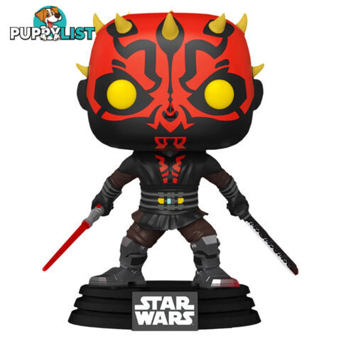 Star Wars: Clone Wars Darth Maul with Darksaber Funko POP! Vinyl - Funko - Merch Pop Vinyls GTIN/EAN/UPC: 889698567909