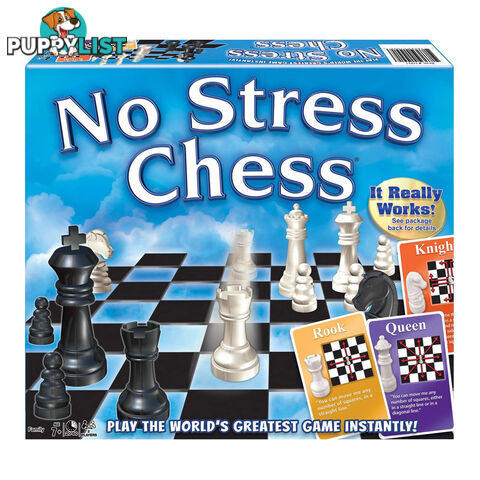 No Stress Chess Board Game - Winning Moves - Tabletop Board Game GTIN/EAN/UPC: 714043010918