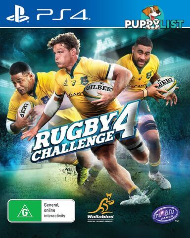 Rugby Challenge 4 (PS4) - Tru Blu Entertainment - PS4 Software GTIN/EAN/UPC: 9312590124327