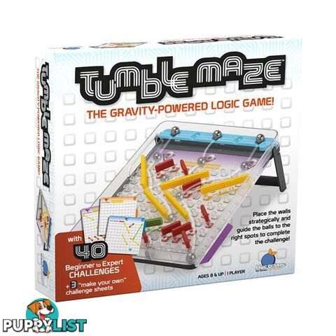 Tumble Maze Gravity Powered Logic Educational Game - Blue Orange Games - Tabletop Puzzle Game GTIN/EAN/UPC: 803979075006