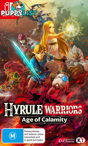 Hyrule Warriors: Age of Calamity (Switch) - Nintendo - Switch Software GTIN/EAN/UPC: 9318113987264