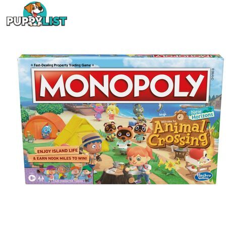 Monopoly Animal Crossing Edition Board Game - Hasbro Gaming - Tabletop Board Game GTIN/EAN/UPC: 195166142678