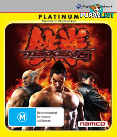 Tekken 6 [Pre-Owned] (PS3) - Bandai Namco Entertainment - Retro P/O PS3 Software GTIN/EAN/UPC: 3296580800094