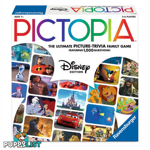 Ravensburger Pictopia Disney Edition Board Game - Ravensburger - Tabletop Board Game GTIN/EAN/UPC: 4005556262922