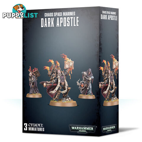 Warhammer 40,000 Chaos Space Marines Dark Apostle - Games Workshop - Tabletop Miniatures GTIN/EAN/UPC: 5011921178261