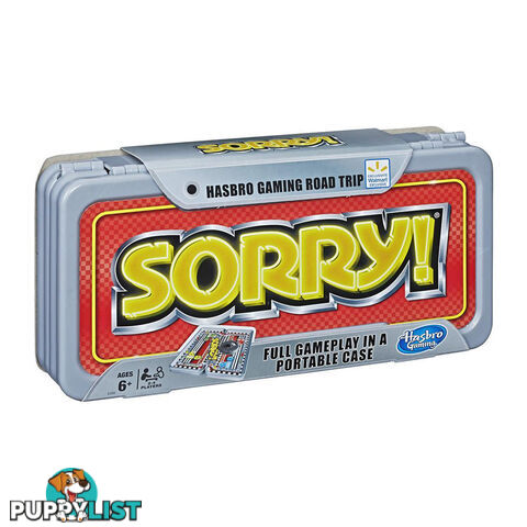 Sorry Road Trip Edition Board Game - Hasbro Gaming - Tabletop Board Game GTIN/EAN/UPC: 630509750733