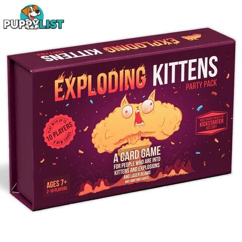 Exploding Kittens Party Pack Card Game - Exploding Kittens LLC - Tabletop Card Game GTIN/EAN/UPC: 852131006068