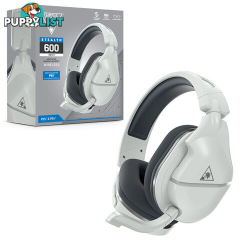 Turtle Beach Stealth 600 Gen 2 White Wireless Gaming Headset for PS4 & PS5 - Turtle Beach - Headset GTIN/EAN/UPC: 731855031450