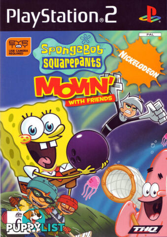 Spongebob Squarepants Movin With Friends [Pre-Owned] (PS2) - Retro PS2 Software GTIN/EAN/UPC: 4005209057431