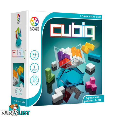 Smart Games Cubiq Puzzle Game - Smart Games - Tabletop Puzzle Game GTIN/EAN/UPC: 5414301524052