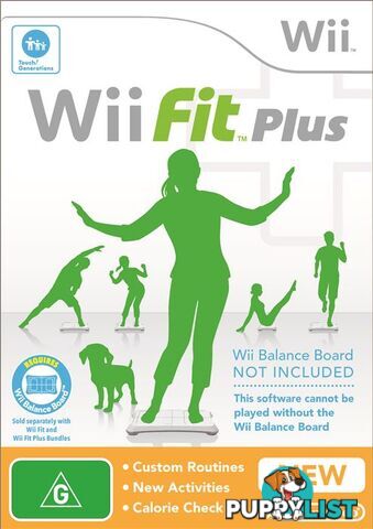 Wii Fit Plus software [Pre-Owned] (Wii) - Nintendo - P/O Wii Software GTIN/EAN/UPC: 045496901707