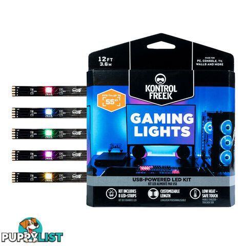 Kontrol Freek Gaming Lights USB-Powered LED Kit - KontrolFreek - Merch Decor and Lifestyle GTIN/EAN/UPC: 850007079420