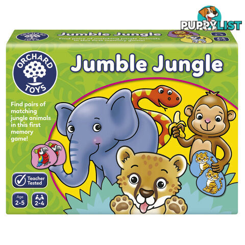 Orchard Toys Jumble Jungle Card Game - Orchard Toys - Toys Games & Puzzles GTIN/EAN/UPC: 5011863001887