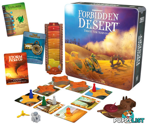 Forbidden Desert Card Game - Gamewright - Tabletop Card Game GTIN/EAN/UPC: 759751004156