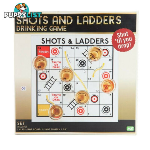 Shots and Ladders Drinking Board Game - Creative Distribution - Tabletop Board Game GTIN/EAN/UPC: 9318051122451