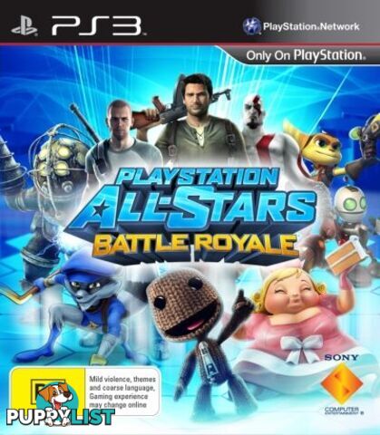 PlayStation All-Stars Battle Royale [Pre-Owned] (PS3) - Sony Interactive Entertainment - Retro P/O PS3 Software GTIN/EAN/UPC: 711719200857