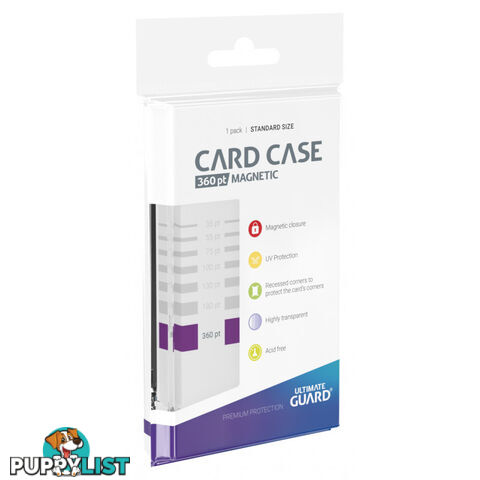 Ultimate Guard 360pt Magnetic Card Case - Ultimate Guard - Tabletop Trading Cards Accessory GTIN/EAN/UPC: 4056133014762