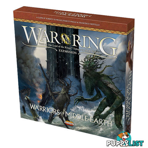 War of the Ring 2nd Edition: Warriors of Middle-Earth Expansion Board Game - Ares Games - Tabletop Board Game GTIN/EAN/UPC: 8054181510638