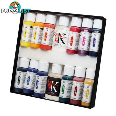 Kimera Kolors Pure Pigments Paint Set - Kimera Models - Tabletop Miniatures GTIN/EAN/UPC: 0742033922019