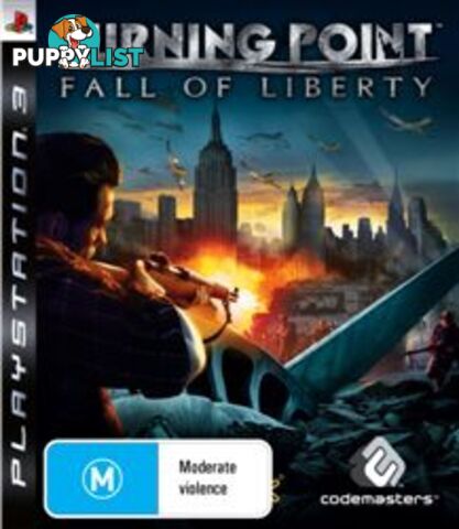 Turning Point: Fall of Liberty [Pre-Owned] (PS3) - Codemasters - Retro P/O PS3 Software GTIN/EAN/UPC: 5024866334883