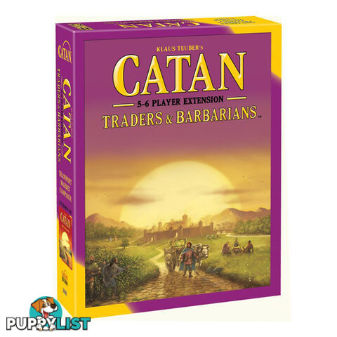 Catan: Traders & Barbarians 5-6 Player Extension Expansion Board Game - Mayfair Games - Tabletop Board Game GTIN/EAN/UPC: 029877030804