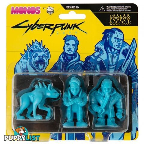 Cyberpunk 2077 Monos Voodoo Boys Set Series 1 Figures - J!NX - Merch Collectible Figures GTIN/EAN/UPC: 889343134005