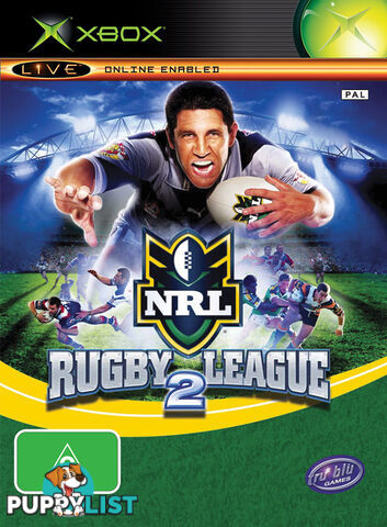 Rugby League 2 [Pre-Owned] (Xbox (Original)) - Tru Blu Entertainment - Retro Xbox Software GTIN/EAN/UPC: 9312590110924