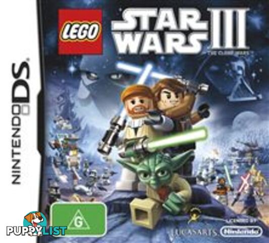 LEGO Star Wars III: The Clone Wars [Pre-Owned] (DS) - LucasArts - P/O DS Software GTIN/EAN/UPC: 023272009601