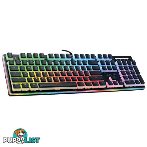 Allied Firehawk RGB Mechanical Gaming Keyboard (Outemu Blue Switch) - Allied Corporation Asia Pacific Pty Ltd. - PC Accessory GTIN/EAN/UPC: 740528902935