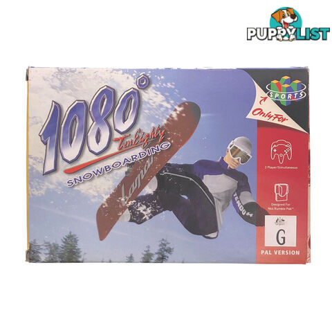 1080 Snowboarding (Boxed) [Pre-Owned] (N64) - Retro N64 Software