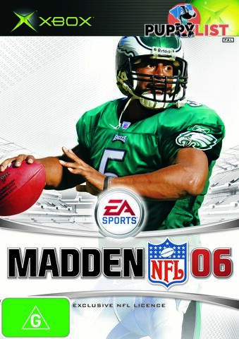 Madden NFL 06 [Pre-Owned] (Xbox (Original)) - Retro Xbox Software GTIN/EAN/UPC: 5030941045162